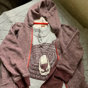 Boys Tea sweatshirt and tee size 8